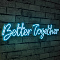 Miniatyrbillede 1 af 9: Dekorativ Plast Led Belysning Better Together - Blå