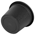 Miniatyrbillede 6 af 9: Havekrukke i plast, sort, rund, 14,5 cm, 3 stk.