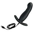 Miniatyrbillede 4 af 10: Mr Play - genopladeligt sort prostata massageapparat