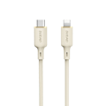 Miniatyrbillede 1 af 8: SR forstærket kabel til iPhone USB-C - Lightning 30W 1m beige