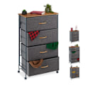 Miniatyrbillede 1 af 9: Kommode med hjul