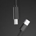 Pikkukuva 3 / 8: Tulostinskannerin kaapeli USB-B - USB-A 2.0 15m musta