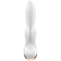 Miniatyrbillede 4 af 5: Satisfyer - Double Flex Vibrator App Hvid