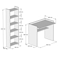 Miniatyrbillede 4 af 4: Study Desk & Bookshelf Karma