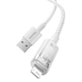 Miniatyrbild 8 av 9: Flätad kabel för iPhone Explorer Series USB - Lightning 2.4A 2m vit
