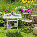 Miniatyrbillede 2 af 7: Havebord i trælook