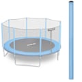 Miniatyrbillede 1 af 3: Trampolin topstolpe med ydre net 8-15 fod blå Neo-Sport