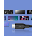 Miniatyrbild 7 av 9: USB - mikro USB-kabel 2A 1m svart