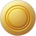Pikkukuva 2 / 3: Duralex LYS AMBER syvä levy, oranssi 230 x 35 mm - sarja 6 kpl.