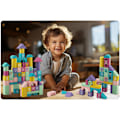 Miniatyrbillede 8 af 9: Ricokids RK-871 undervisningsblokke i træ