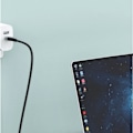 Pikkukuva 6 / 8: Kaapeli iPhonelle pikalataukseen USB-C - Lightning PD 20W 1m musta