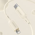Pikkukuva 2 / 8: SR-vahvistettu kaapeli iPhone USB-C:lle - Lightning 30W 2m beige