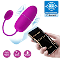 Pikkukuva 9 / 11: Pretty Love - Nymph Vibrating Egg App Controlled Purple