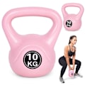 Miniatyrbild 1 av 9: Kettlebell 10 kg för träning, hantel, viktboll, fitnessbelastning, rosa, ModernHome