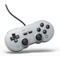 Miniatyrbillede 1 af 2: 8BitDo SN30 Pro USB - spilcontroller, grå, Switch / PC