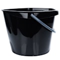 Miniatyrbillede 3 af 8: Sort plastspand 14 l