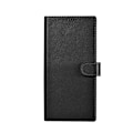 Pikkukuva 4 / 9: Nahkainen lompakkokotelo Samsung Galaxy S23 Ultra Wallet Case -kotelolle, musta
