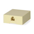 Miniatyrbild 4 av 7: Telecom Vägg Box | Kontakttyp: RJ11 | RJ11 Hona | RJ11 Hona | Rak | PVC | Elfenben