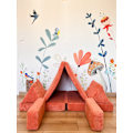 Miniatyrbillede 6 af 9: 2-sæders sovesofa puslespil - Orange