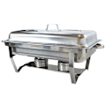 Miniatyrbillede 3 af 5: Herzberg HG-8022-3: Chafing Dish i rustfrit stål - 3 dele 1/3 madpande