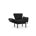 Miniatyrbillede 6 af 9: Wing Chair Nitta Single - Sort