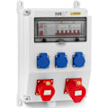 Miniatyrbild 1 av 4: Elcentral 3 x Schuko 2 x CEE jordfelsbrytare 2 x installation