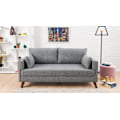 Miniatyrbillede 5 af 8: 2-Sæder Sofa Bella Sofa Til 2 Pr - Grå