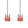 Pikkukuva 2 / 3: CAT6 verkkokaapeli | RJ45 Uros | RJ45 Uros | U/UTP | 1,00 m | Pyöreä | PVC | Harmaa | Label