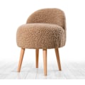 Miniatyrbillede 1 af 5: Pouffe Rufmee - Kaffe