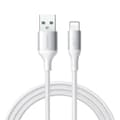 Joyroom Flash Series snabbladdningskabel USB-A till Lightning 3A, 1m - Vit