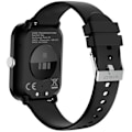 Miniatyrbillede 3 af 4: Trainermate 2 Smartwatch med rektangulær urskive Sort