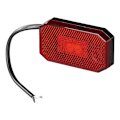 Pikkukuva 1 / 7: Takavalot 12/24V punainen 80 x 44 mm LED