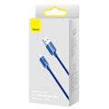 Miniatyrbild 5 av 9: Kabel för snabbladdning och dataöverföring USB - USB-C 100W 1,2m blå