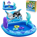 Pikkukuva 1 / 9: Polar Pals puhallettava leikkipaikka 134 x 131 x 73 cm Bestway 53156
