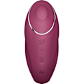 Miniatyrbillede 2 af 7: Satisfyer - Tap & Climax 1 Lay-On Vibrator Rød