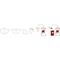 Miniatyrbild 2 av 3: Chemex FP-2 Unfolded Half Moon - filterpapper, 100 st