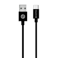 Miniatyrbillede 1 af 2: USB-A til USB-C kabel 1m sort