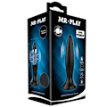 Pikkukuva 8 / 8: Mr Play - Ladattava musta Vibrator Anal Plug