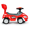 Pikkukuva 2 / 10: Ride On Toy Push Car Walker kahvalla 3in1-punainen