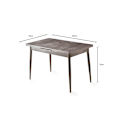 Miniatyrbild 5 av 5: Utdragbart matbord Ay - 1181
