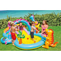 Miniatyrbillede 2 af 8: Oppustelig pool til børn, vandlegeplads, rutsjebane, springvand INTEX 57135