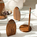 Miniatyrbillede 5 af 9: Side Table Surf - Kastanje, Gennemsigtig