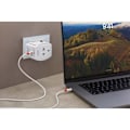 Pikkukuva 3 / 4: Maailman matkasovitin MUV USB AC65PD USB-A+USB-C PD 65W Maadoittamaton
