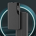 Pikkukuva 2 / 9: Kotelon suojus Samsung S24+:lle läpällä ja jalustalla Eco Leather View Case musta