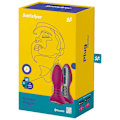 Miniatyrbillede 6 af 6: Satisfyer - Rotator Plug 2+ Vibration Plug App Rød