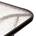 Miniatyrbillede 5 af 6: Glashavebord Wave 140x80cm terrasse altanbord MultiGarden
