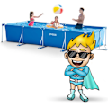 Miniatyrbillede 4 af 5: Ramme pool 450x220x84cm 10i1 Intex 28274