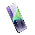 Miniatyrbild 7 av 9: Härdat glas för iPhone 14 Plus / 13 Pro Max med 0,4 mm högtalarskydd SET