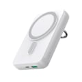 Pikkukuva 1 / 7: Langaton virtalähde 10000mAh 20W MagSafe jalustalla + USB-C-kaapeli, valkoinen