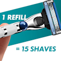 Miniatyrbild 4 av 6: Rakblad Mach3 Turbo 5st